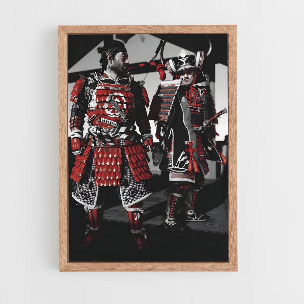 Poster L'Héritage du Samurai – affiche Ghost of tsushima (vue 4)